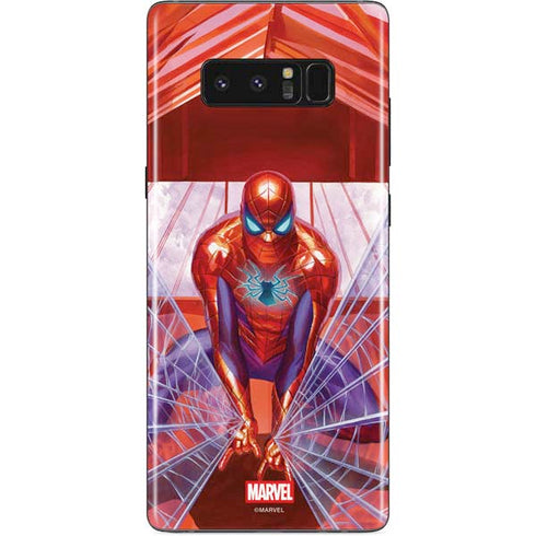 Marvel Spiderman Web Slinger Galaxy Note 8 Skin