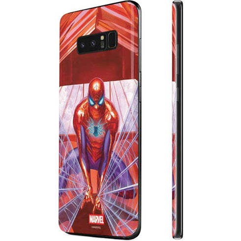 Marvel Spiderman Web Slinger Galaxy Note 8 Skin