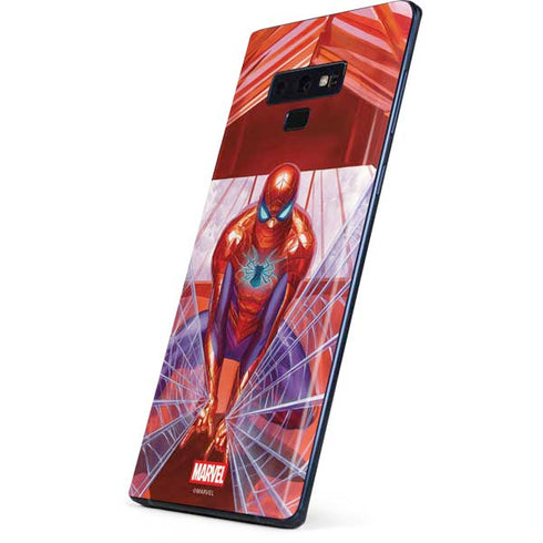 Marvel Spiderman Web Slinger Galaxy Note 9 Skin