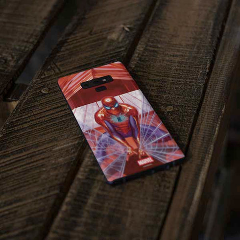Marvel Spiderman Web Slinger Galaxy Note 9 Skin