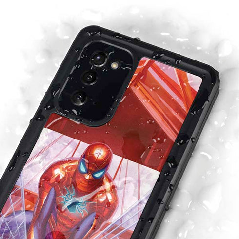 Marvel Spiderman Web Slinger Galaxy Note20 5G Waterproof Case