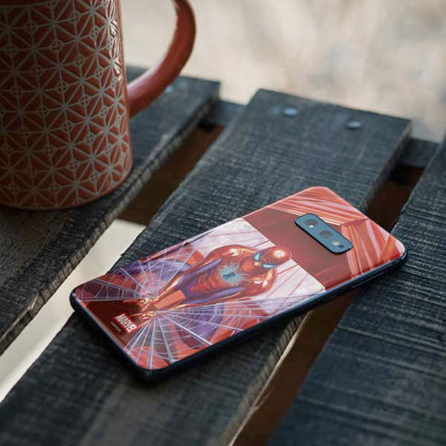 Marvel Spiderman Web Slinger Galaxy S10e Skin
