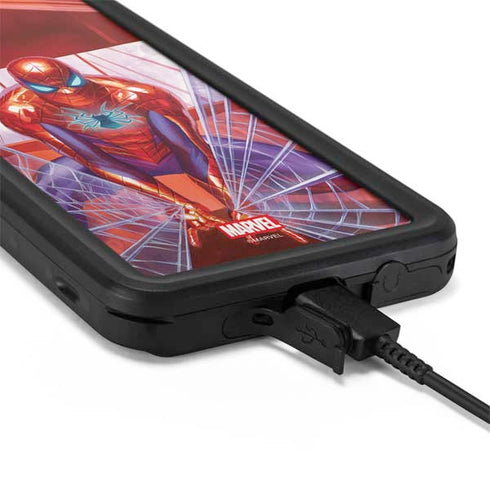 Marvel Spiderman Web Slinger Galaxy S20 Plus Waterproof Case