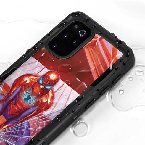 Marvel Spiderman Web Slinger Galaxy S20 Plus Waterproof Case