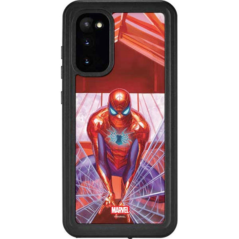 Marvel Spiderman Web Slinger Galaxy S20 Waterproof Case