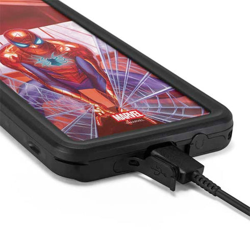 Marvel Spiderman Web Slinger Galaxy S20 Waterproof Case