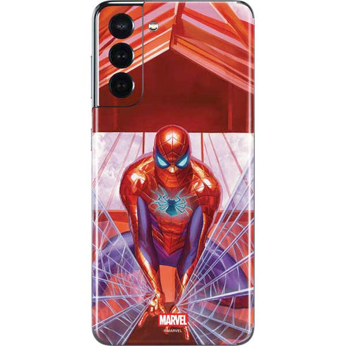 Marvel Spiderman Web Slinger Galaxy S21 5G Skin
