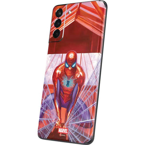 Marvel Spiderman Web Slinger Galaxy S21 5G Skin