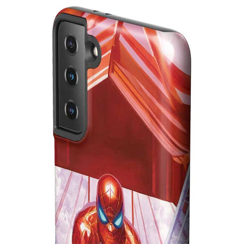 Marvel Spiderman Web Slinger Galaxy S21 FE Pro Case