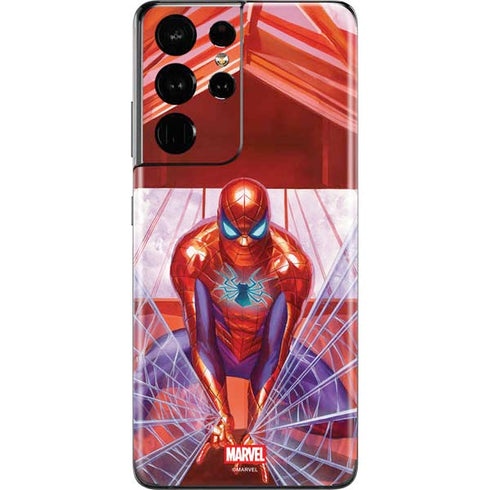 Marvel Spiderman Web Slinger Galaxy S21 Ultra 5G Skin