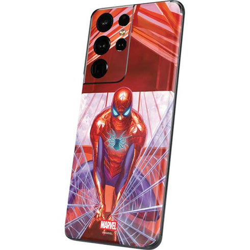 Marvel Spiderman Web Slinger Galaxy S21 Ultra 5G Skin