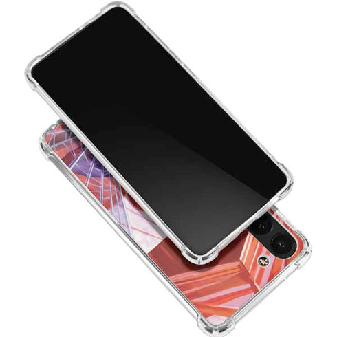 Marvel Spiderman Web Slinger Galaxy S23 FE Clear Case