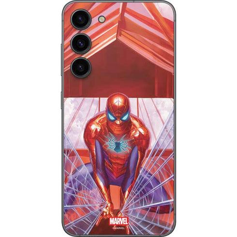 Marvel Spiderman Web Slinger Galaxy S23 Plus Skin