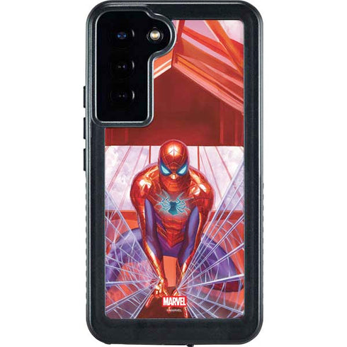 Marvel Spiderman Web Slinger Galaxy S23 Plus Waterproof Case