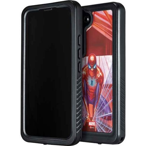 Marvel Spiderman Web Slinger Galaxy S23 Plus Waterproof Case