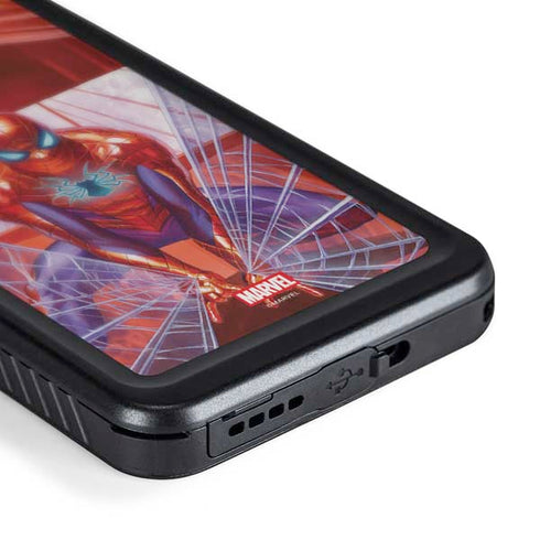 Marvel Spiderman Web Slinger Galaxy S24 Plus Waterproof Case
