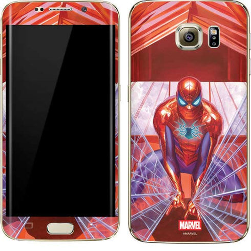 Marvel Spiderman Web Slinger Galaxy S7 Edge Skin