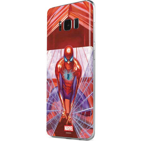 Marvel Spiderman Web Slinger Galaxy S8 Plus Skin