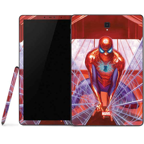 Marvel Spiderman Web Slinger Samsung Galaxy Tab Skin