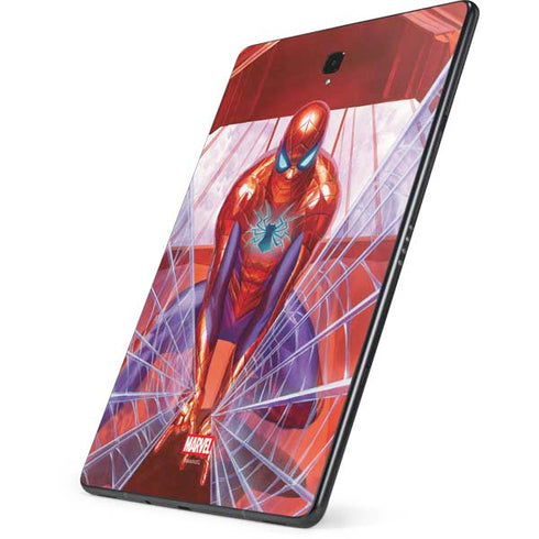 Marvel Spiderman Web Slinger Samsung Galaxy Tab Skin