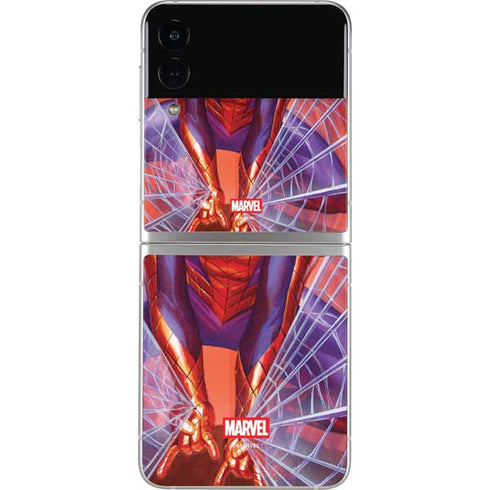 Marvel Spiderman Web Slinger Galaxy Z Flip3 5G Skin