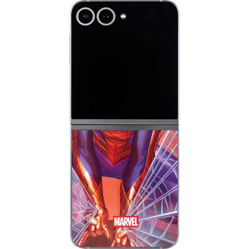 Marvel Spiderman Web Slinger Galaxy Z Flip6 Skin