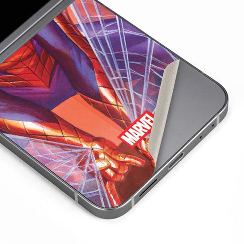 Marvel Spiderman Web Slinger Galaxy Z Flip6 Skin