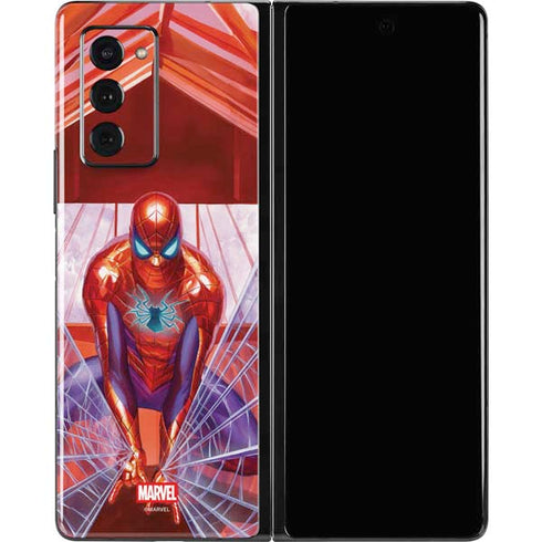 Marvel Spiderman Web Slinger Galaxy Z Fold2 5G Skin