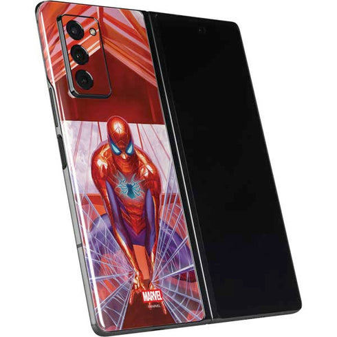 Marvel Spiderman Web Slinger Galaxy Z Fold2 5G Skin
