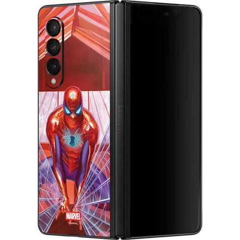 Marvel Spiderman Web Slinger Galaxy Z Fold3 5G Skin