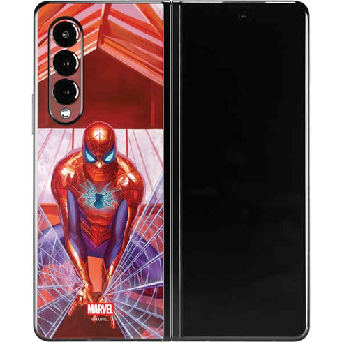 Marvel Spiderman Web Slinger Galaxy Z Fold3 5G Skin