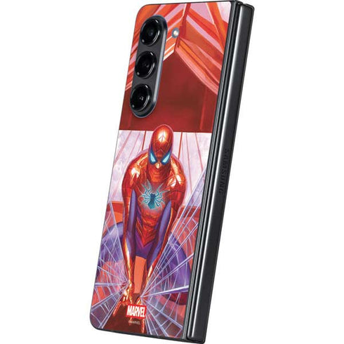 Marvel Spiderman Web Slinger Galaxy Z Fold5 5G Skin