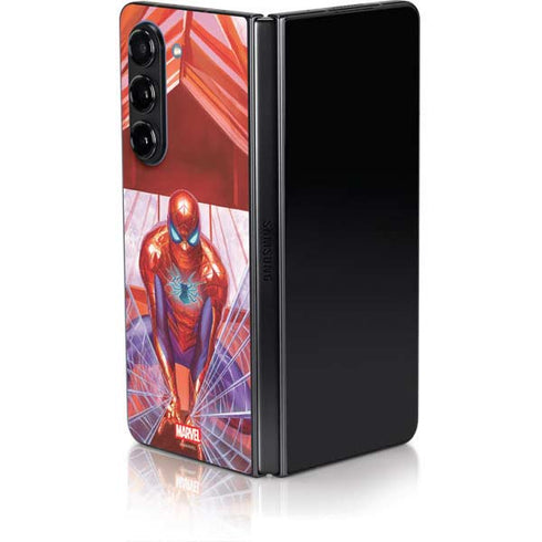 Marvel Spiderman Web Slinger Galaxy Z Fold5 5G Skin