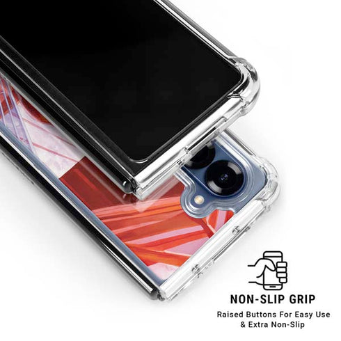 Marvel Spiderman Web Slinger Galaxy Z Fold6 Clear Case