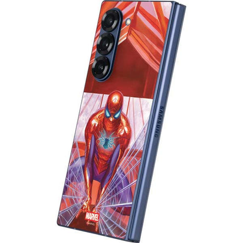 Marvel Spiderman Web Slinger Galaxy Z Fold6 Skin