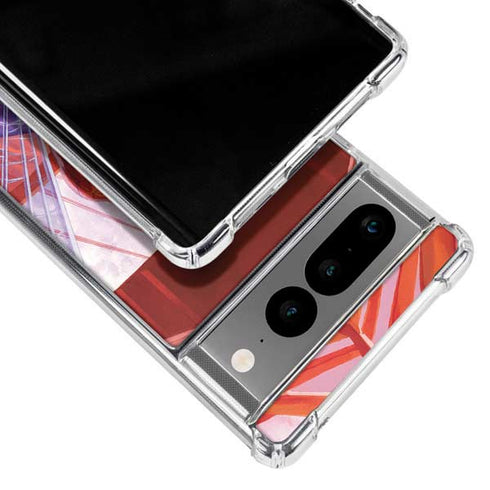 Marvel Spiderman Web Slinger Google Pixel 7 Pro Clear Case