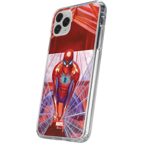 Marvel Spiderman Web Slinger iPhone 11 Pro Clear Case
