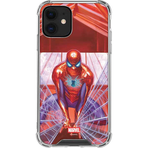 Marvel Spiderman Web Slinger iPhone 12 Mini Clear Case