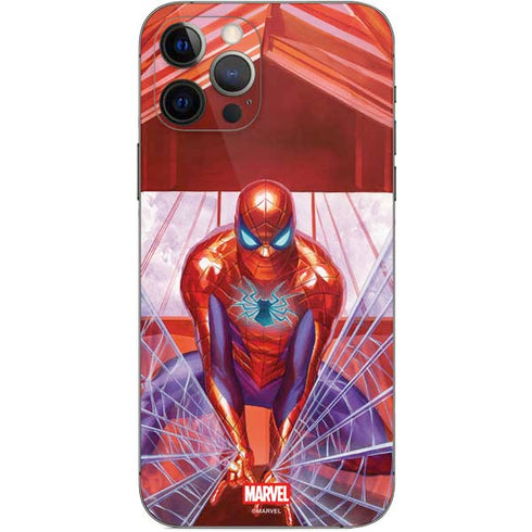 Marvel Spiderman Web Slinger iPhone 12 Pro Skin