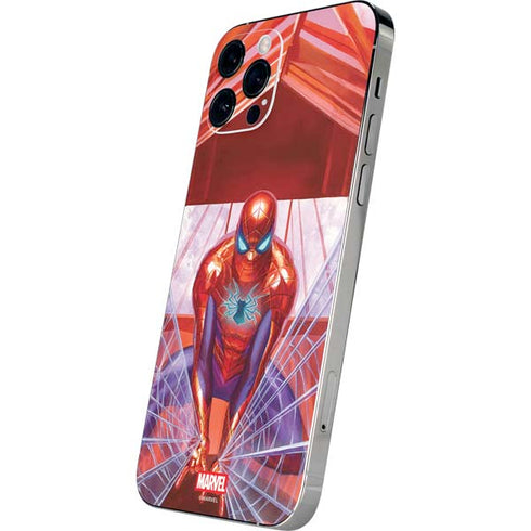 Marvel Spiderman Web Slinger iPhone 12 Pro Skin