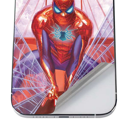 Marvel Spiderman Web Slinger iPhone 12 Pro Skin