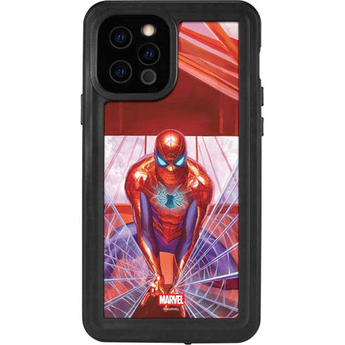 Marvel Spiderman Web Slinger iPhone 12 Pro Waterproof Case