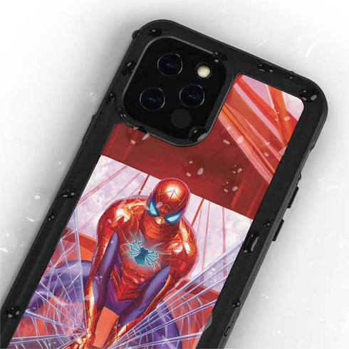 Marvel Spiderman Web Slinger iPhone 12 Pro Waterproof Case
