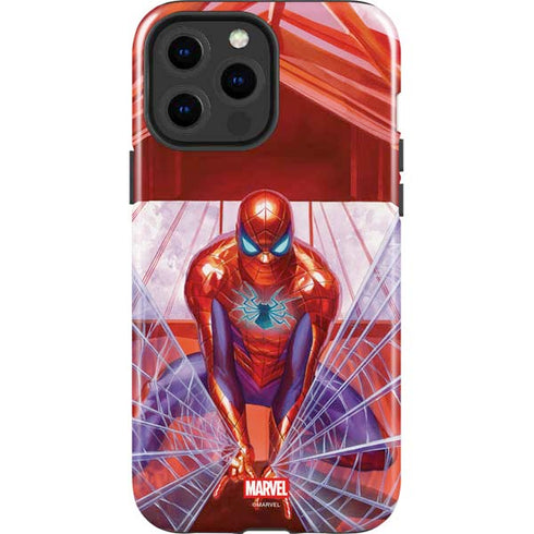 Marvel Spiderman Web Slinger iPhone 13 Pro Max Impact Case