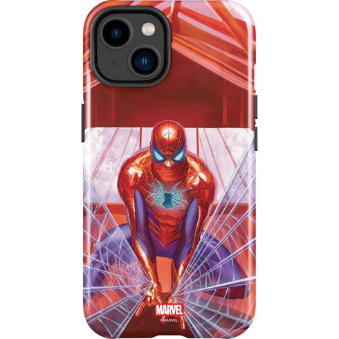 Marvel Spiderman Web Slinger iPhone 14 Plus Impact Case