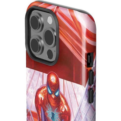 Marvel Spiderman Web Slinger iPhone 14 Pro Impact Case