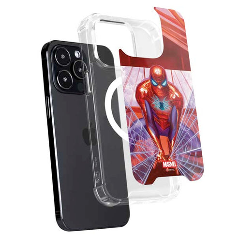 Marvel Spiderman Web Slinger iPhone 14 Pro Max MagSafe Case