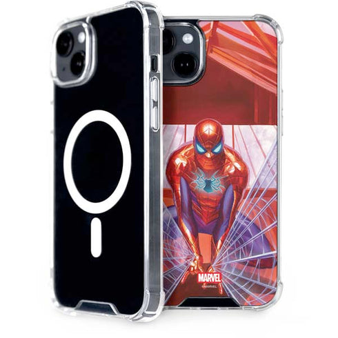 Marvel Spiderman Web Slinger iPhone 15 MagSafe Case