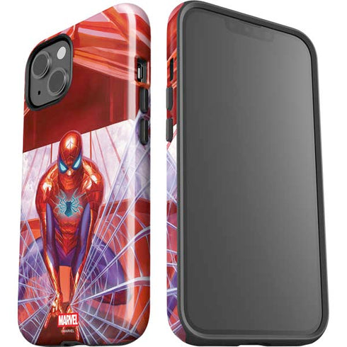 Marvel Spiderman Web Slinger iPhone 15 Plus Impact Case