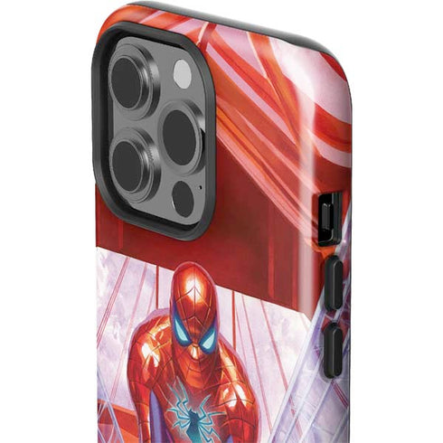 Marvel Spiderman Web Slinger iPhone 15 Pro Impact Case